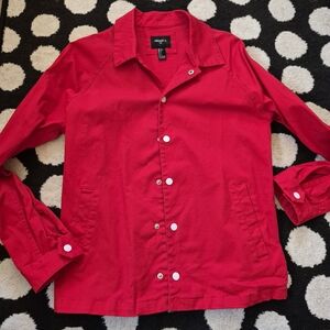 Men's Red Jacket by Forever 21 S EUC